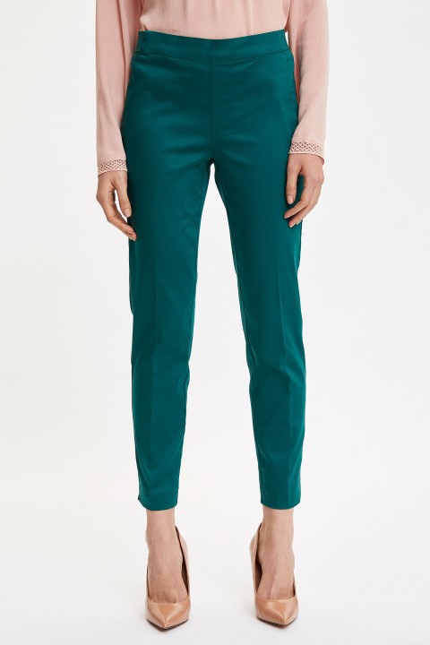 cigarette pants with buttons