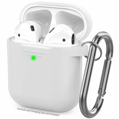 AHA STYLE  Keychain Airpods Case White Pt06