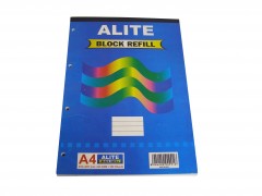 Alite A4 Block Refill Pad - 4 Holes 100Sht