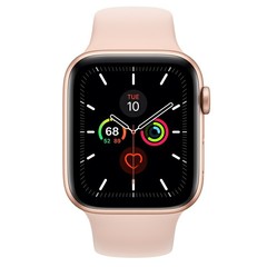 Apple Watch Gold Aluminum Case with Sport Band 44mm