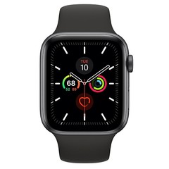 Apple Watch Space Gray Aluminum Case with Sport Band 44mm