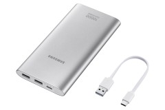 Battery Pack (10K MaH, 15W, Slim) C-type Silver