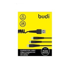 BUDI 3 In 1 Cable 2M M8J150T3S