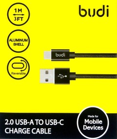 BUDI Type C Charge Cable 1M M8J180T