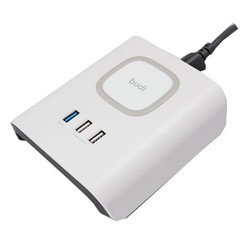 BUDI Wireless Charger 12W 3 Usb Port M8J027W