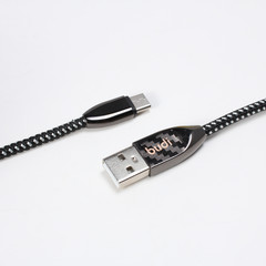 BUDI Zinc Alloy Metal Type C Cable 1M M8J160T