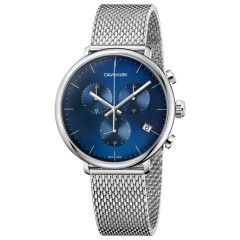 Calvin Klein High Noon watch - GNT CHR SS BLU-K8M2712N