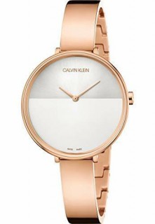 Calvin Klein Rise watch - LAD 3H SS SILV-K7A23646