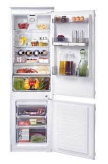 Candy 250L Combi Built-in Fridge White