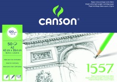 Canson A2 1557 Drawing Pad 120Grm 50Shs 204127410