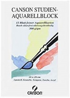 Canson A3 Aquarellblock 12Shs 300Grm 200807352