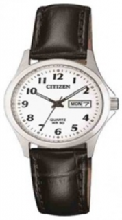 Citizen Analaog, White Dial Women's Watch.