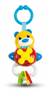 Clementoni Baby Rattle Bear On Plane B/O