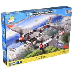 Cobi 5539 Small Army Lockheed P-38 Lightning 395 Pieces