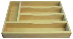 حامل أدوات المائدة خشب زان 1/4 31x26 سم