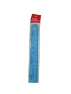 DELI RULER 6" METAL (9603)