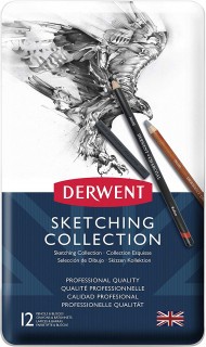 Derwent 1X12 Sketch Collection Pencil 34305