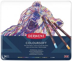 Derwent 1X24 Coloursoft Pencil 0701027