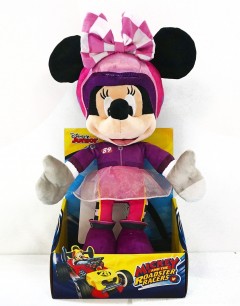 Disney Plush Roadster Minnie Racing 10"