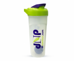 DNP PLASTIC SHAKER WHITE 600ML