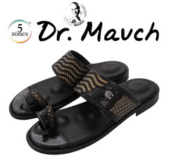 صندل رجالي عربي طبي أصلي من Dr Mauch 5 Zone باللون الأسود 029