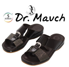 Dr Mauch 5 Zone Medical Original Reflex Zones Bed Mens Arabic Sandal 100-2 Brown