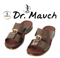 Dr Mauch 5 Zone Medical Original Reflex Zones Bed Mens Arabic Sandal 100-3 Brown