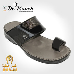 Dr Mauch 5 Zone Medical Original Reflex Zones Bed Mens Arabic Sandal 306-P Black