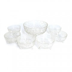 Easy Life Glass Candy Bowl Assorted 9.8Cm Design 1