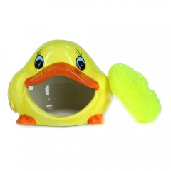 Easy Life Scrub Holder Animal Shapes Duck