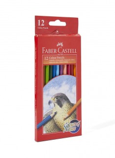 FABER CASTELL 12 COLOUR PENCIL