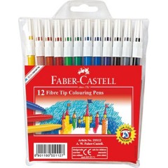 FABER-CASTELL 12PCS SKETCH/FELT PEN 155112