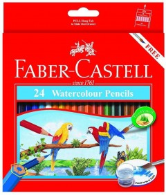 FABER CASTELL 24PCS WATER COLOUR PENCIL 114464
