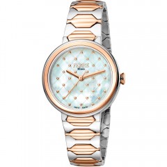 Ferrè Milano Lady watch - LAD 3H SS-FM1L124M0101