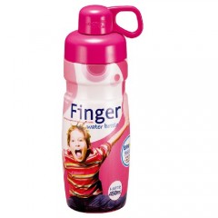 Finger Water Botl 450Ml Pink