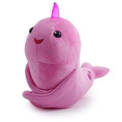 Fingerlings Hugs Light Up Narwhal - Rachel - Pink