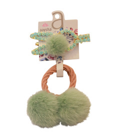 Girl's HAIR ACCESSORIES 1 - Green