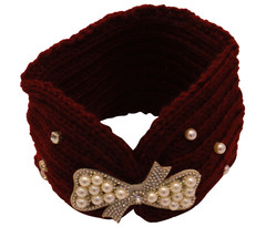 Girl's HAIR ACCESSORIES 2 - Dark Red