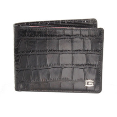 GIUDI LUXURY LEATHER MEN'S WALLET BLACK