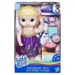 Hasbro Babyalive Cupcake Birthday Baby Bl