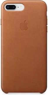 iPhone 8 PLUS / 7 PLUS Leather Case - SADDLE BROWN MQHK2