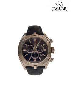 Jaguar Watch Gents/Chrono/Blu Dial/Ss Case/ Blu Strap