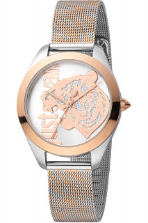 Just Cavalli Lady Animalier watch - LAD SS SILV SSBB - JC1L210M0075