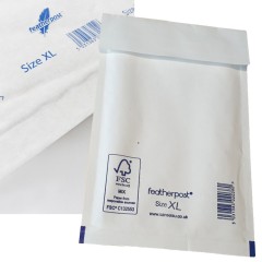 Kendon Xl Size Featherpost White Padded Envelopes (52X66Cm)