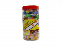 KOOLTOOLZ 50PCS NEON ROUND PLATIC SHARPNERS JAR