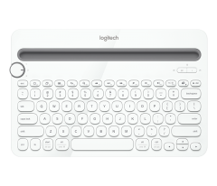 لوجيتك K480 لوحة مفاتيح بلوتوث متعددة الأجهزة أبيض