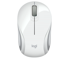 Logitech M187 Wireless Mini Mouse White