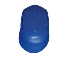Logitech M330 Silent Plus Mouse Blue
