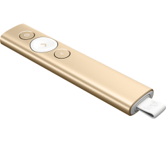 Logitech Presentation Remote Gold Spotlight