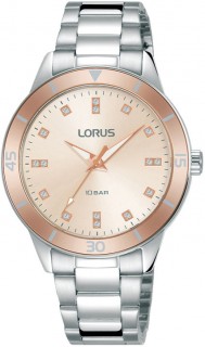 Lorus watch - LAD 3H SS ORNG-RG241RX9